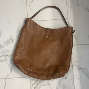 Tori bag- small stain lower right corner can be removed with leather cleaner